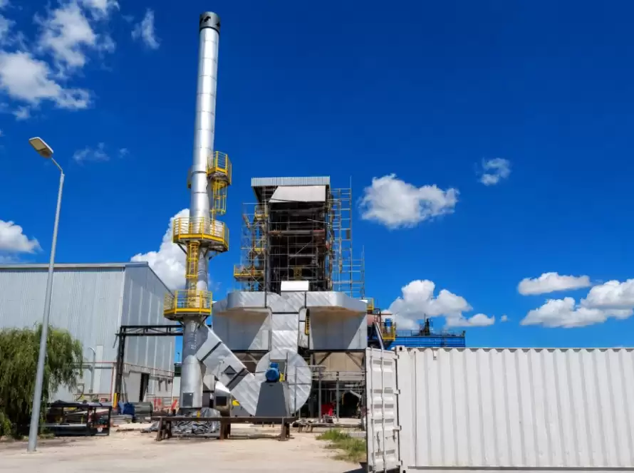 Asistencia en montaje de planta de dosificado y mezcla cementicia